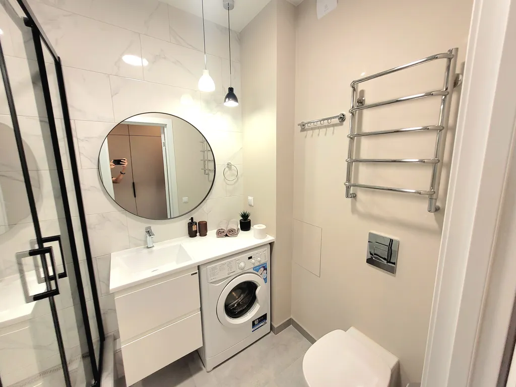 Апартаменты для двоих с панорамным видом на город