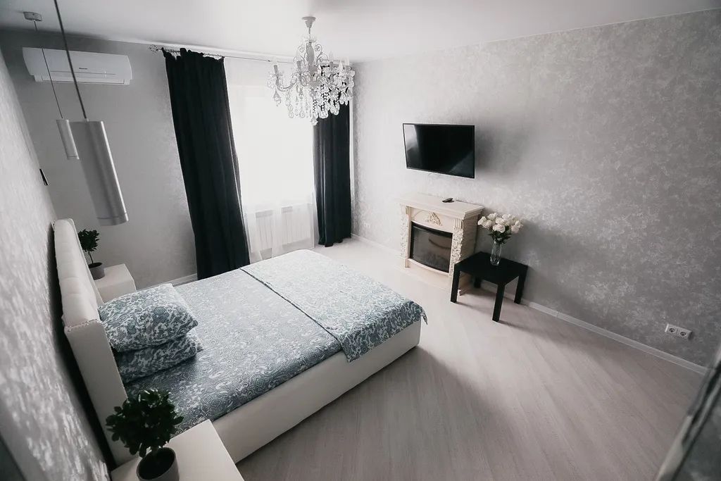 Однокомнатная квартира с камином