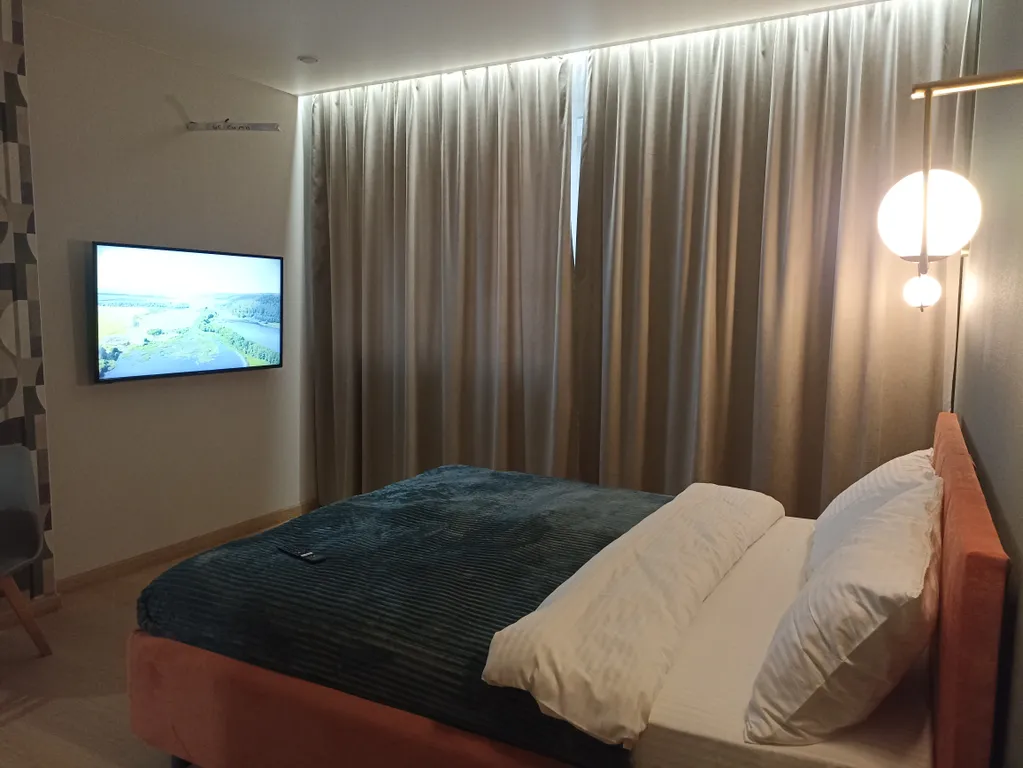Квартира Квартира Одеяло&Подушка Green double room — Казань