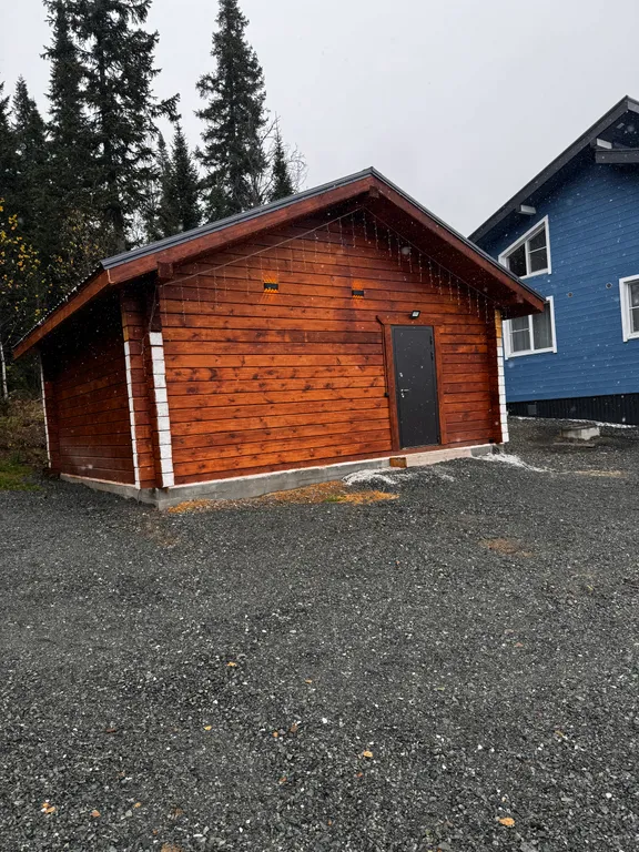 Дом Солнце в горах с баней на территории