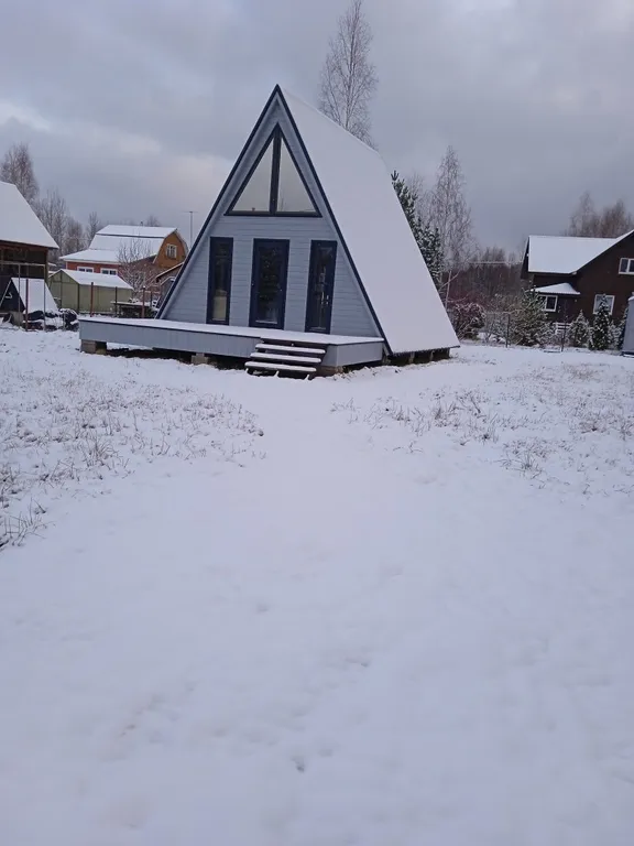 Уютный дом А-фрейм