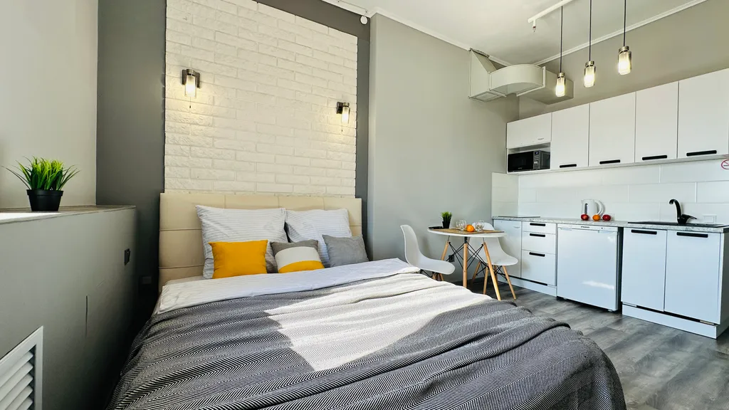 Квартира Квартира Стильная студия в ЖК Меланж — Пермь