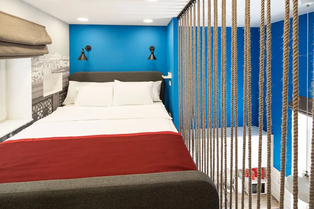 Апартаменты на 4 гостей с внутренним двориком