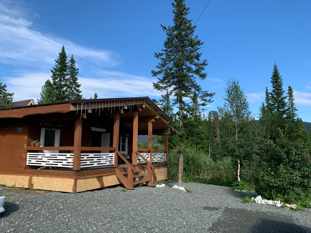 Домик в Геше: снег снаружи, тепло внутри