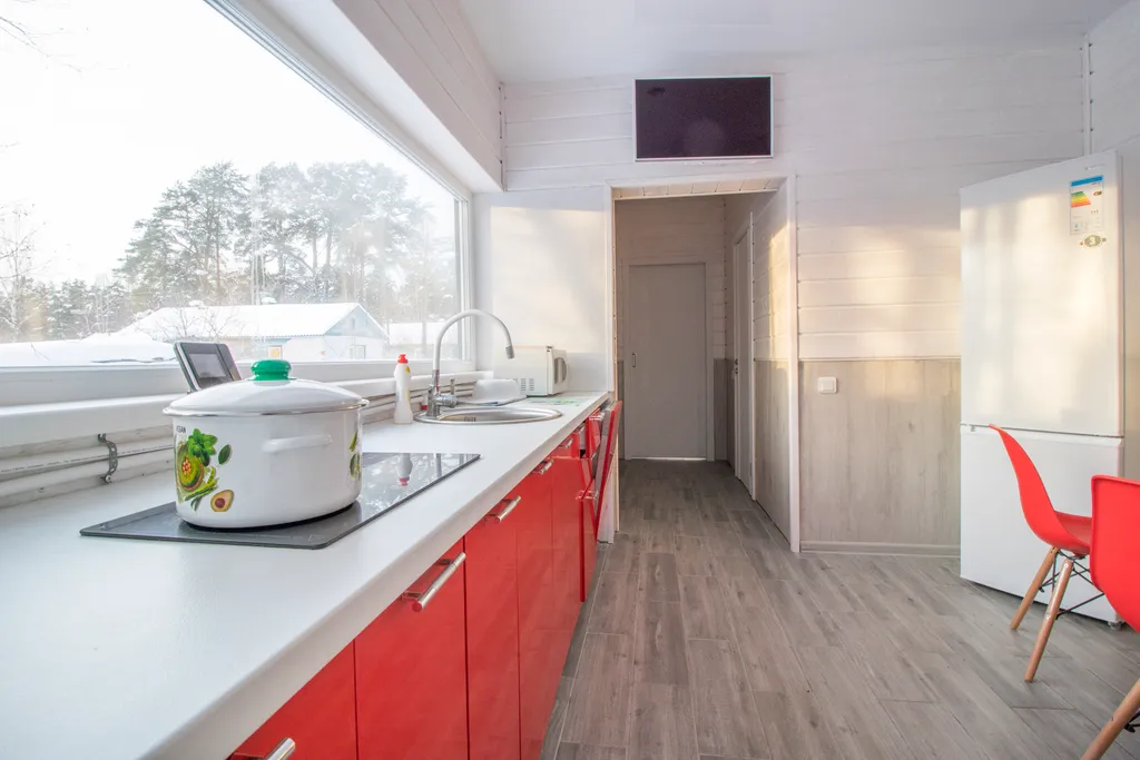 Домик с верандой