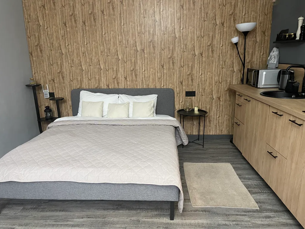 Дом с дизайнерским ремонтом в стиле лофт