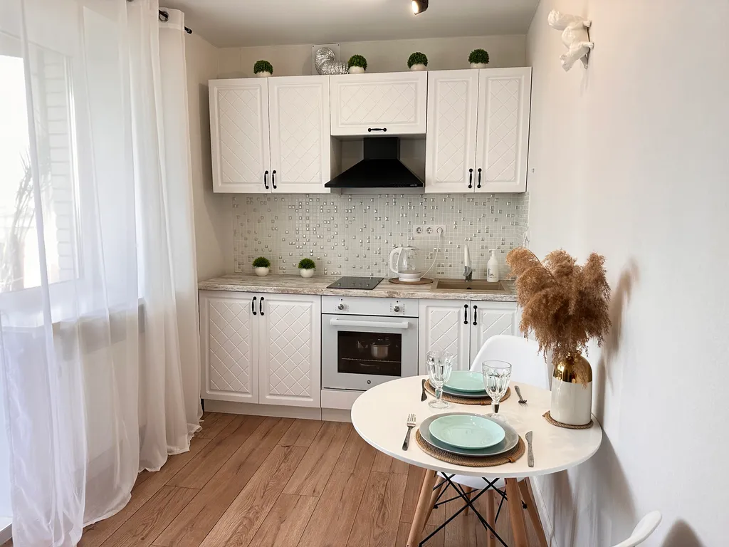 Апартаменты с видом на пруд