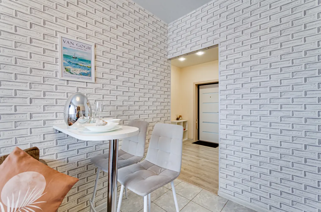 Зеркальный перламутр | Mother of pearl mirror | однокомнатная | 4 гостя