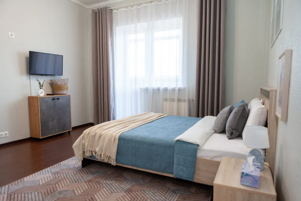 Большая квартира в современном доме на 15 этаже