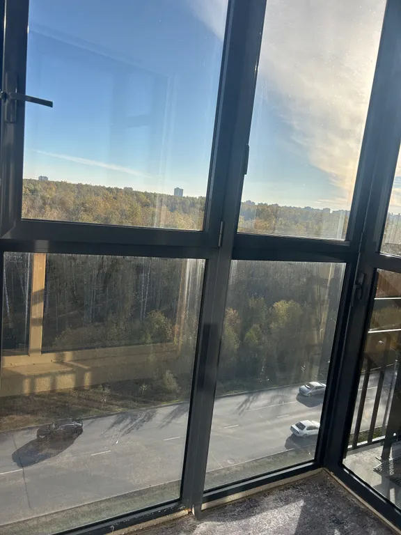 Студия с панорамным видом на Краснопольском проспекте