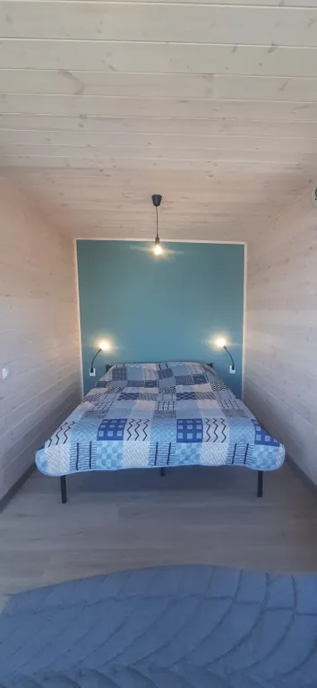 Новый дом в экостиле с мангалом