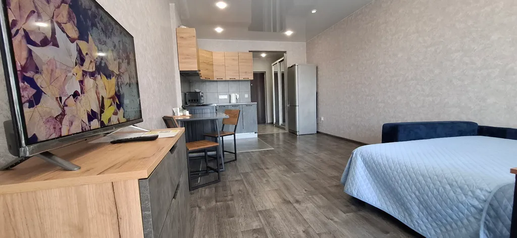 Квартира Уютная квартира студия в ЖК Приморский — Иркутск