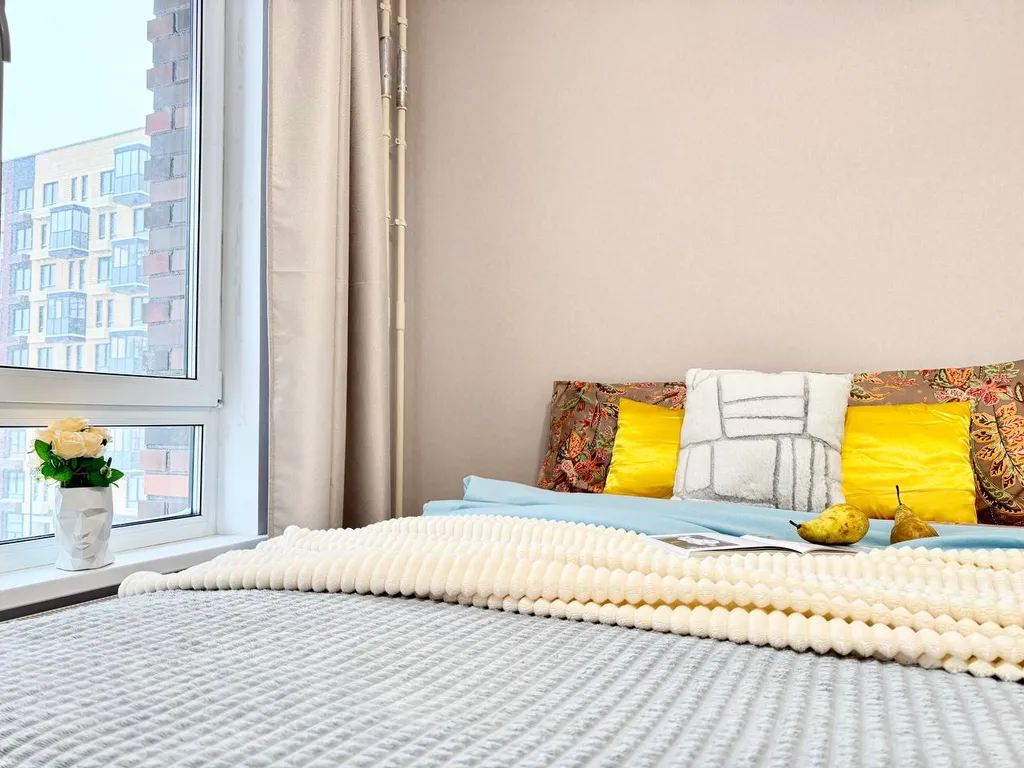 Уютная евро-двухкомнатная квартира в Лайково