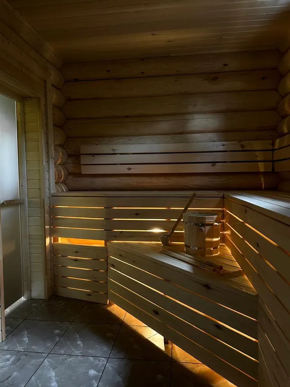 Коттедж Коттедж Уединённый лесной комплекс Финский Лес у моря — Приморск