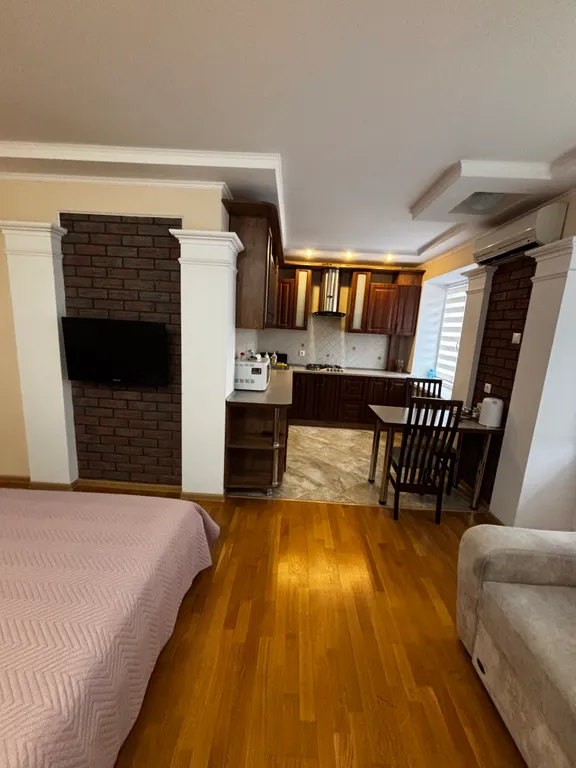 Великолепная квартира-студия в центре  возле реки