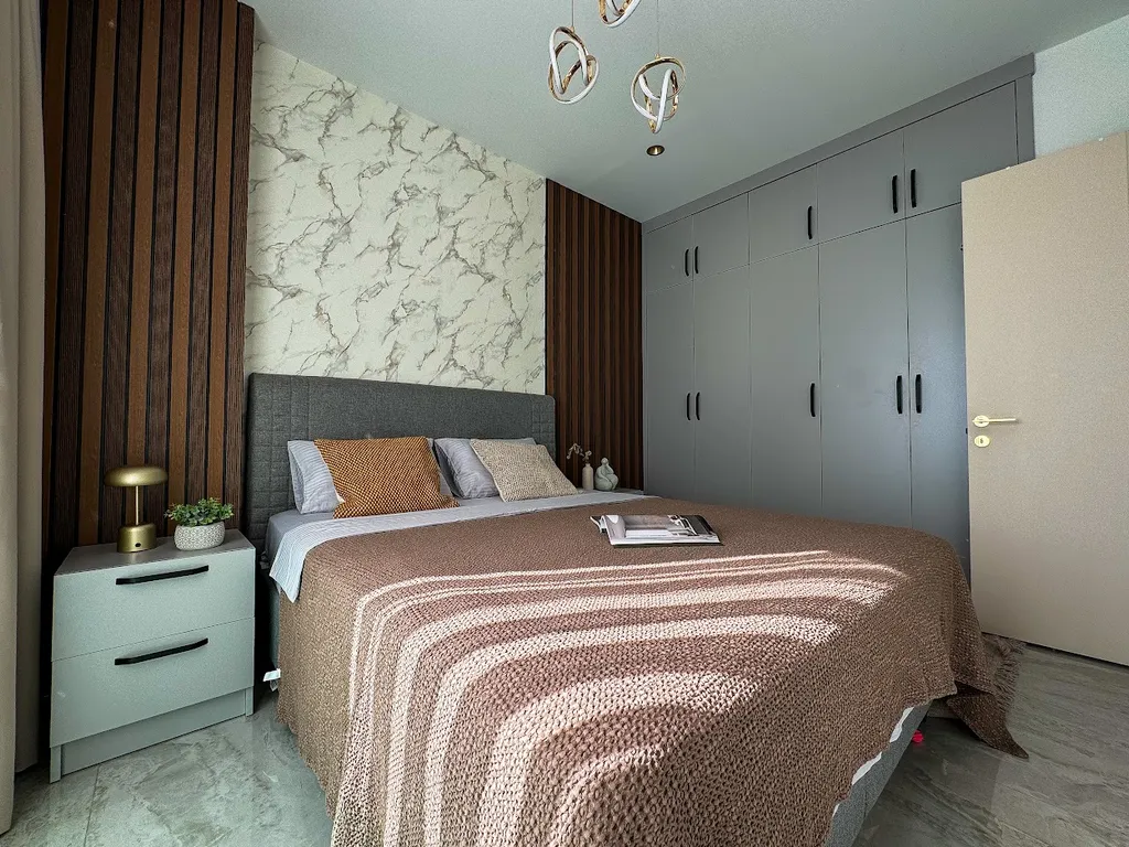 Вид на море и горы: уютные апартаменты 1+1 для всей семьи