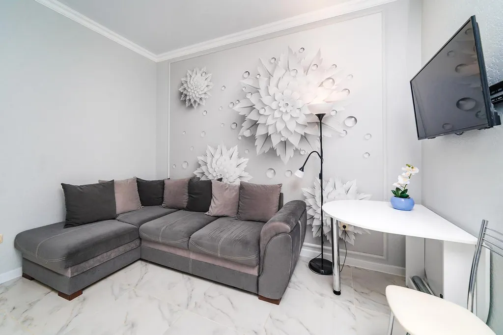 Квартира Квартира класса Люкс 55кв.м. на 6 спальных мест на 5 эт с балконом! — Геленджик