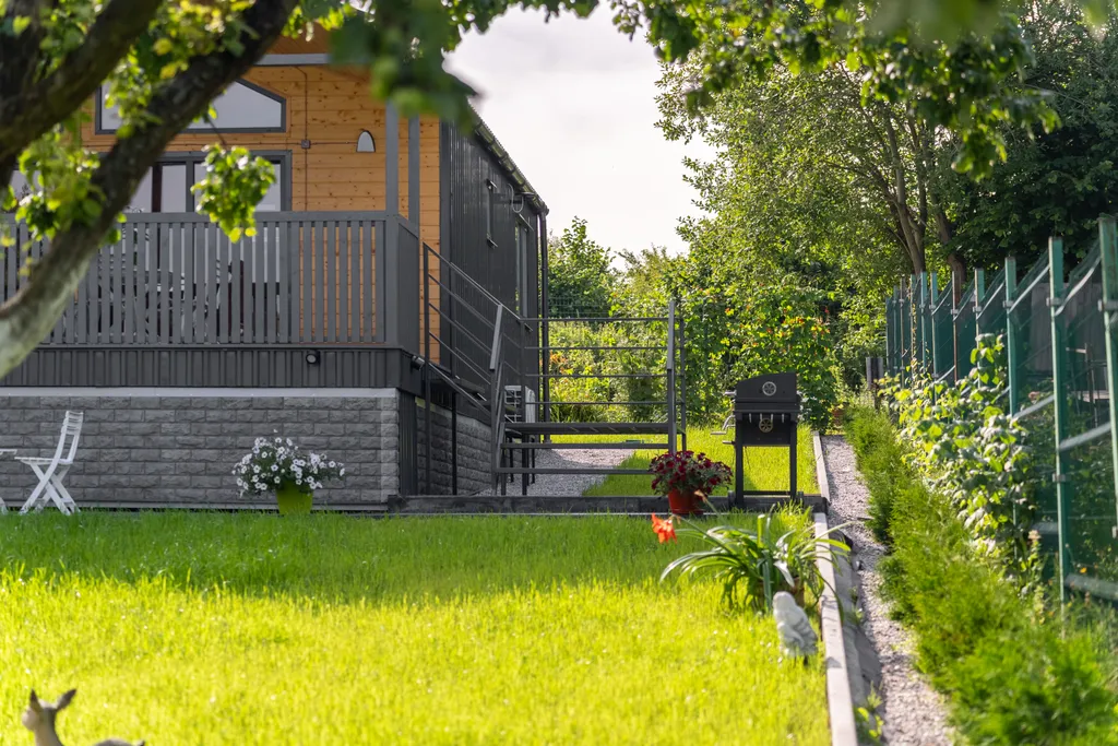 Барнхаус с видом на залив