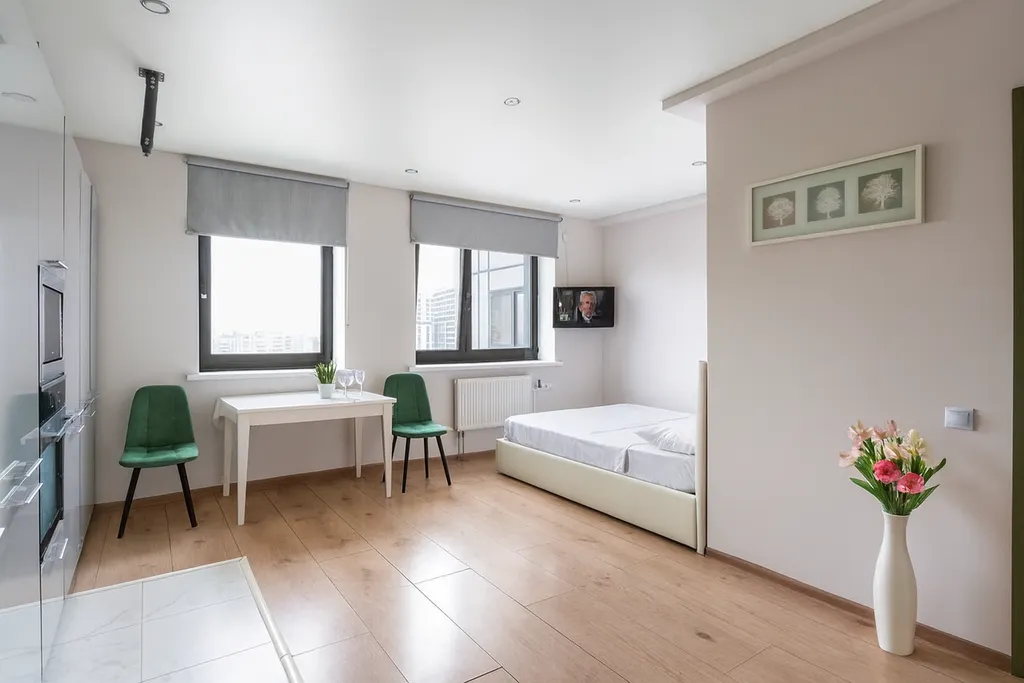 Квартира Уютная студия в башне Красный Кит — аренда посуточно в Мытищи