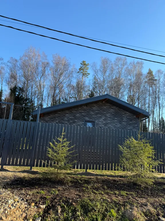 Дом с баней на Рузском водохранилище