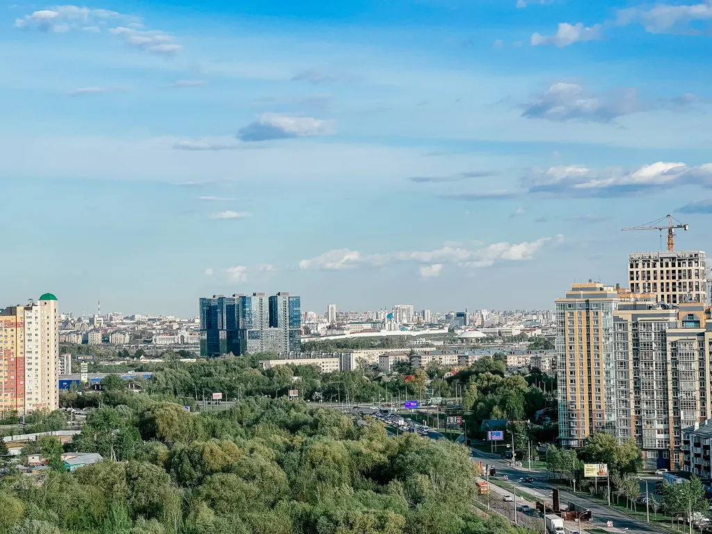 Квартира Уютная квартира с панорамным видом на город — Казань