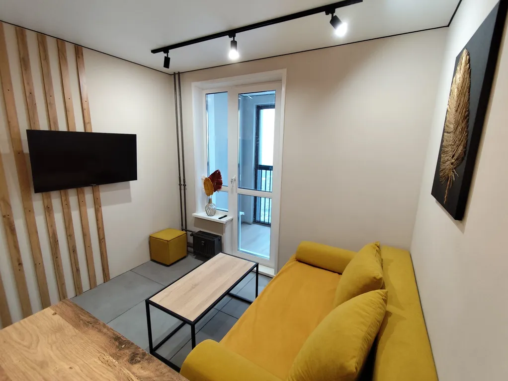 Квартира Квартира Современная евродвушка с видом на Амур — Хабаровск