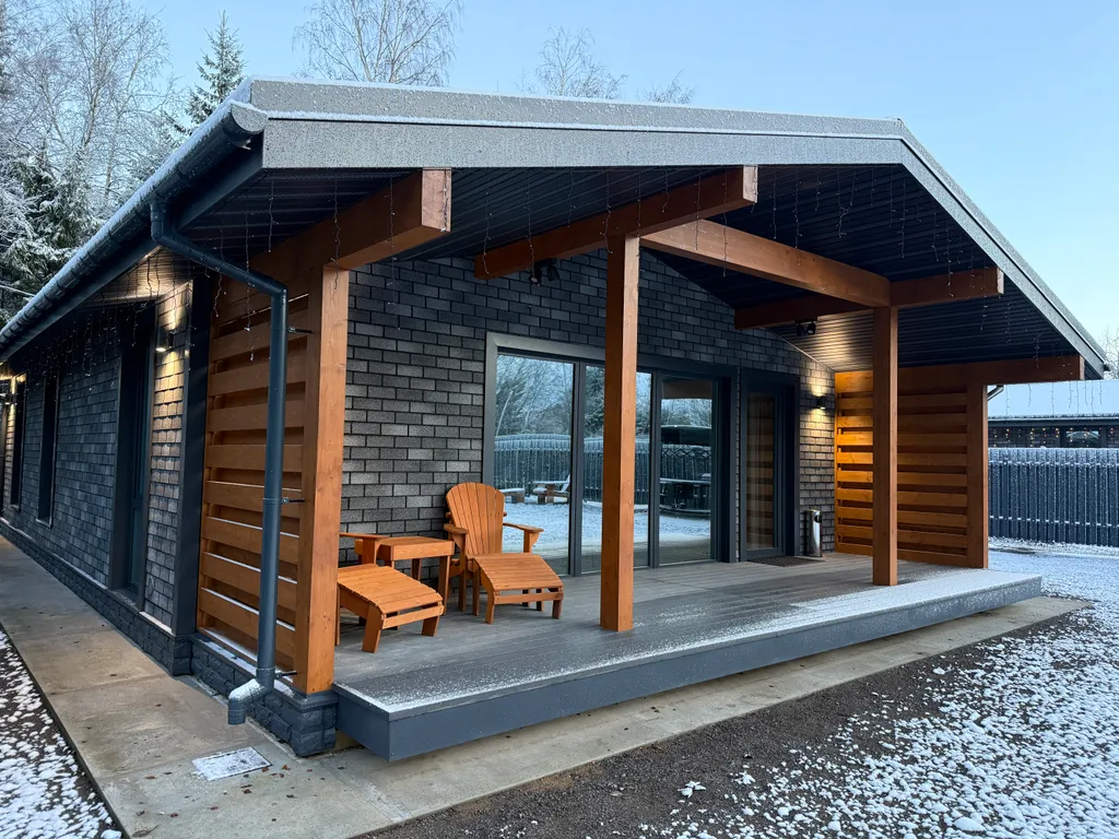 Коттедж Коттедж с сауной и чаном — Новожилово