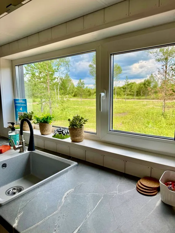 Коттедж Дом в лесу с красивым лесным видом — Еремино