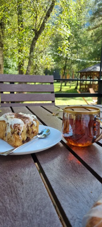 Коттедж Дом с террасой в лесу рядом с речкой — Архыз