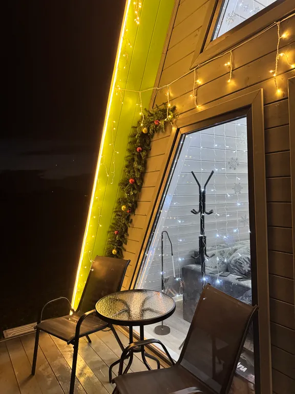 Коттедж Дом с баней и чаном у леса — Дубна