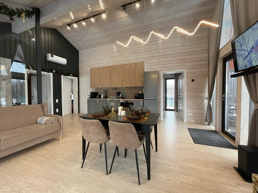 Коттедж Дом с панорамными окнами рядом с Можайским морем — Можайск