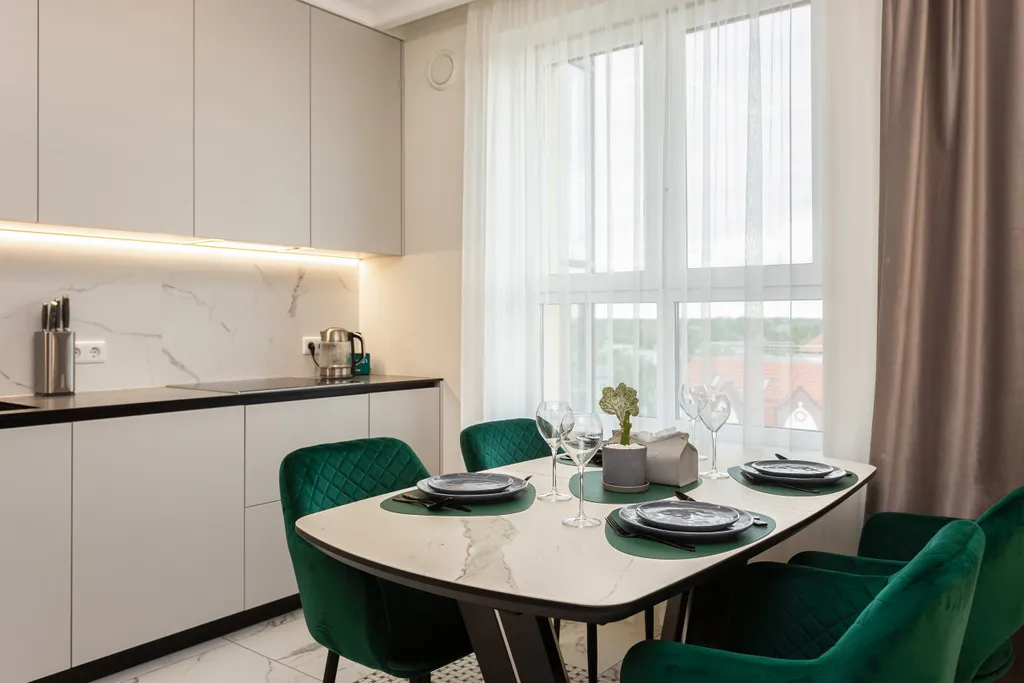 Стильные апартаменты в центре с панорамным видом