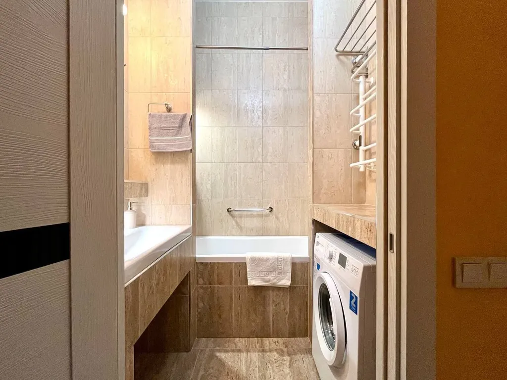 Современная 2-комнатная квартира для 1-6 гостей