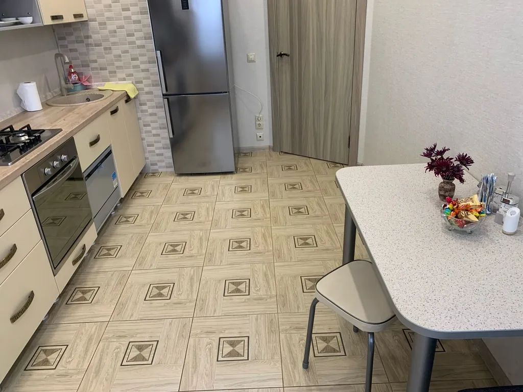 Уютная однокомнатная квартира напротив речки Великая