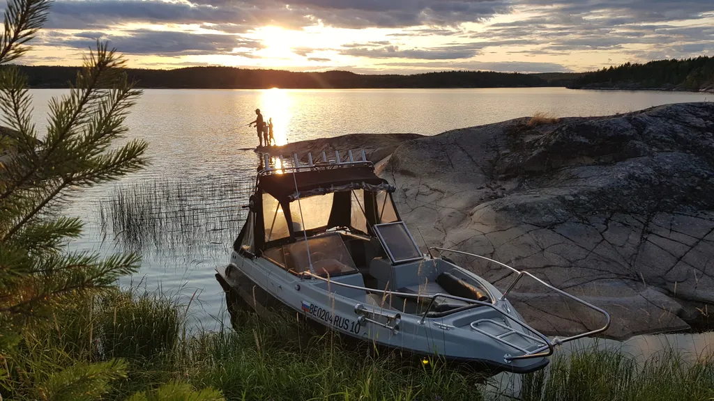 Дом Небесный с сауной и купелью на берегу Ладожского озера