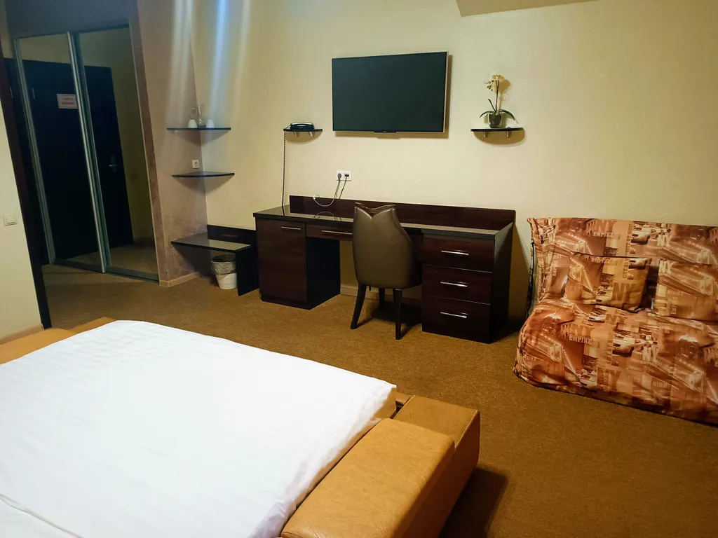 Квартира Квартира Уютный, теплый номер с балконом — Сириус