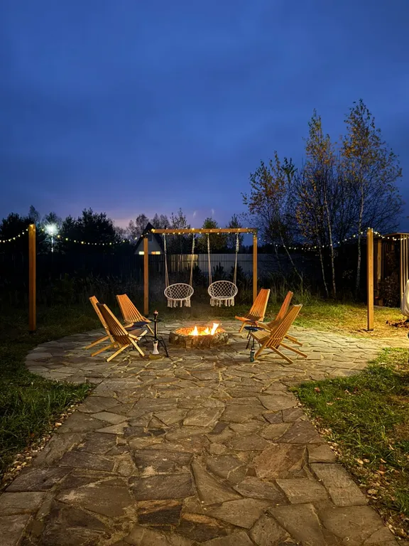 Уютный дом с чаном и баней