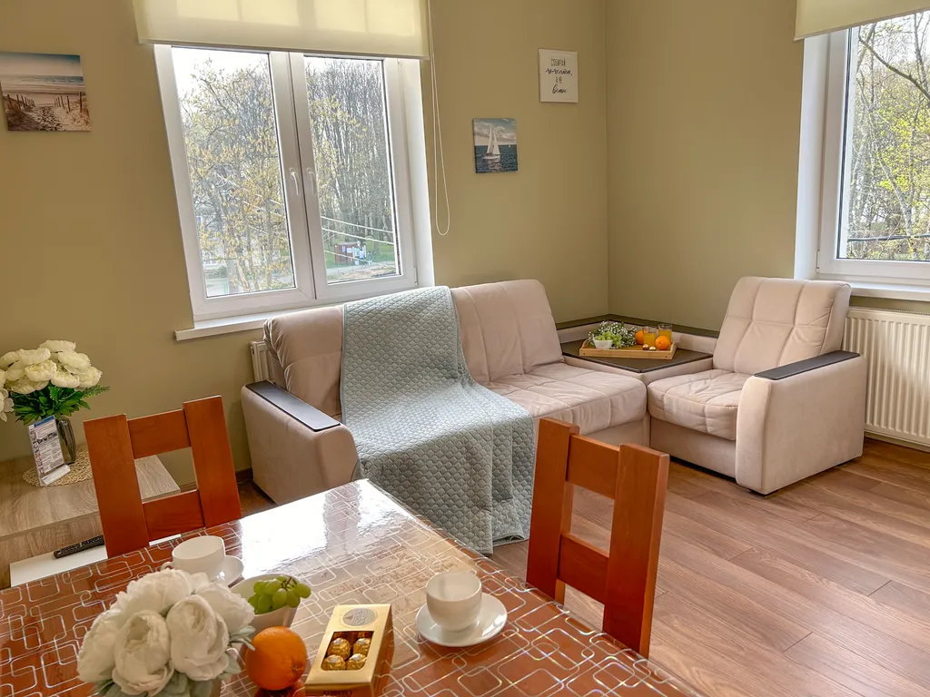 Балт апартментс Пионерский 4 с двумя спальнями