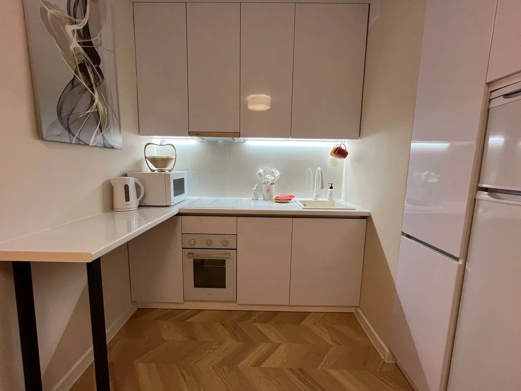 Стильная студия в современном комплексе