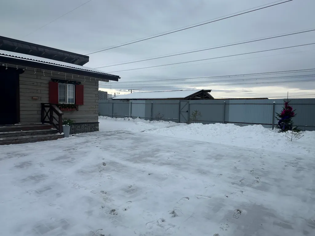 Шале Муха дом с верандой