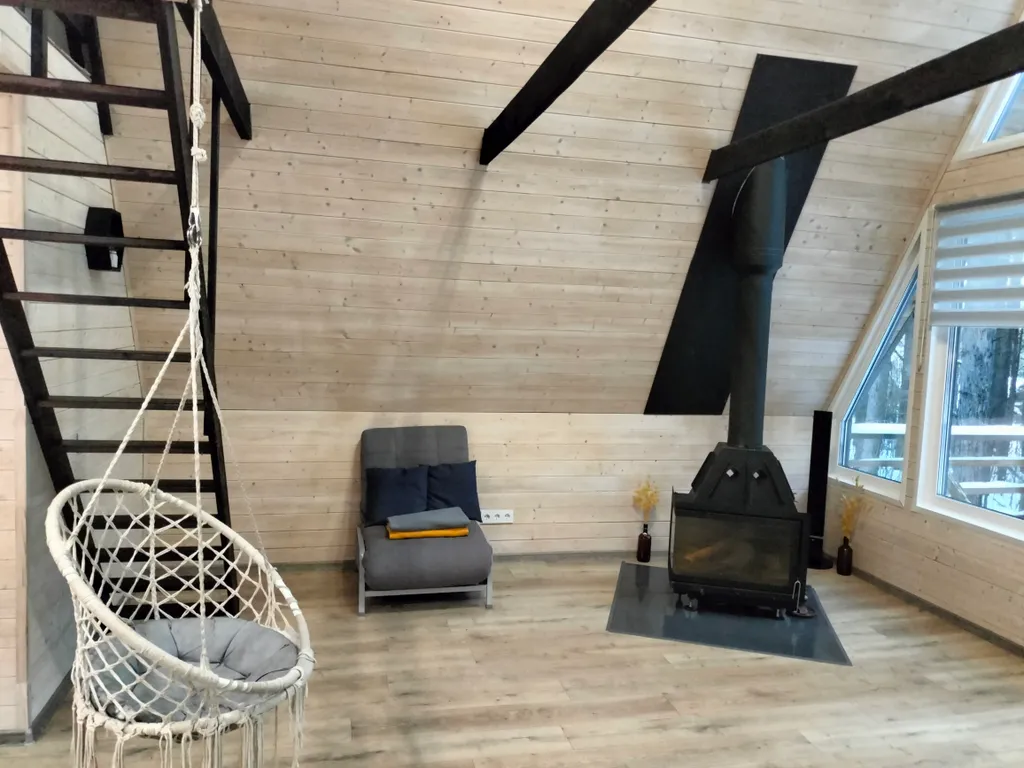 Глэмпинг A-frame Дом-1