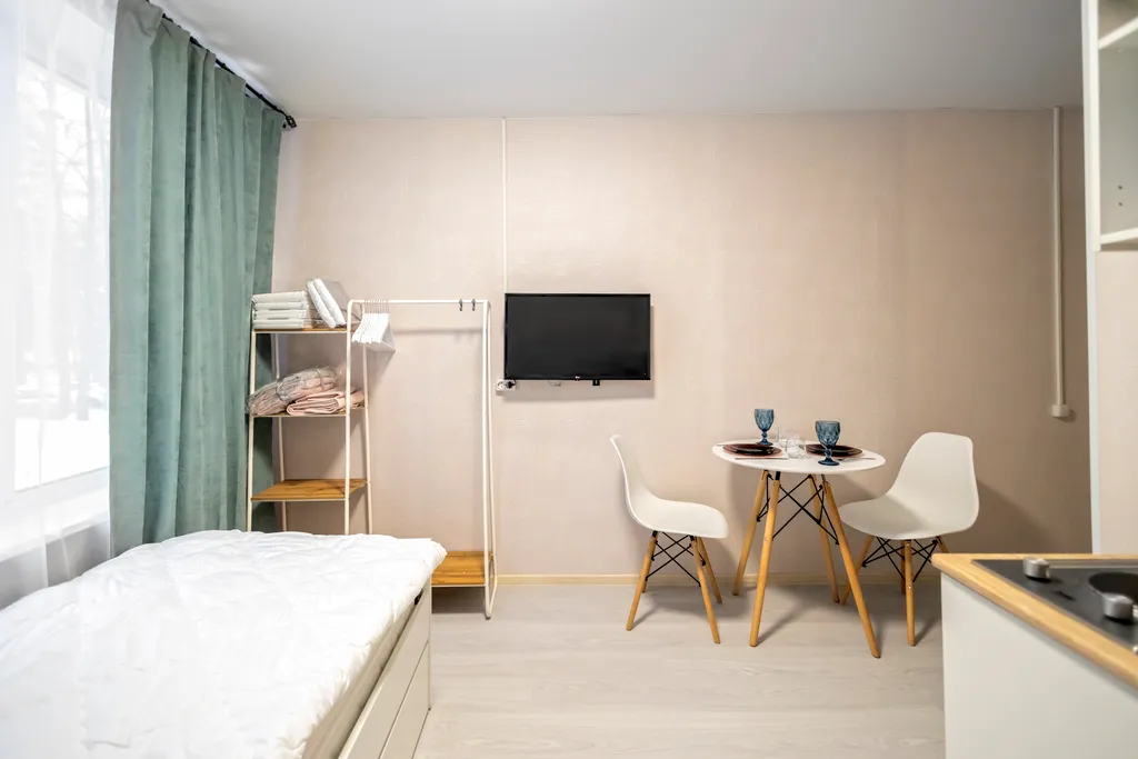 Квартира Квартира Студия у метро Бульвар Рокоссовского — Москва