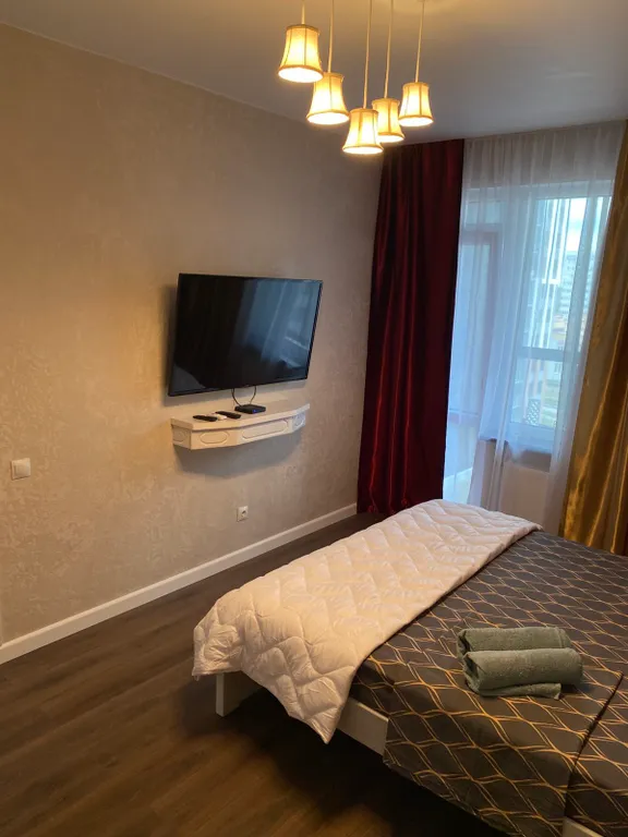 Прекрасная квартира,через дорогу пляж