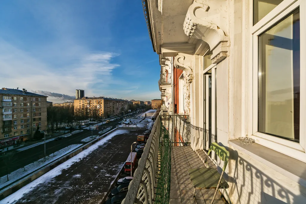 Квартира Квартира Просторная двухкомнатная у метро Университет — Москва