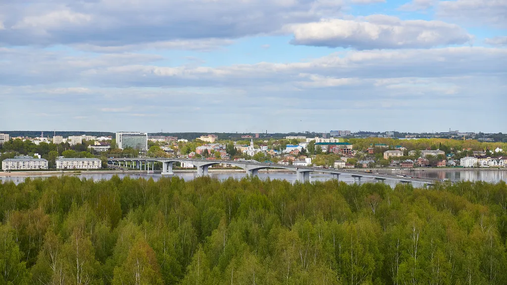 Квартира с панорамным видом на центр и Волгу с высоты птичьего полета