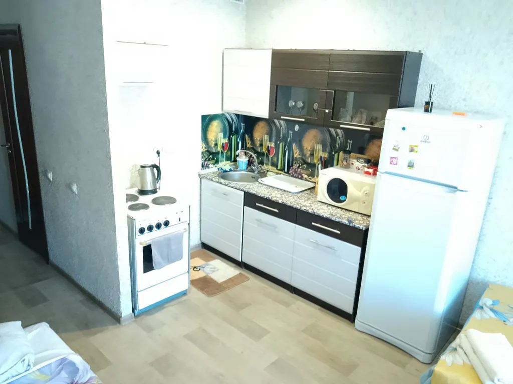 Уютная студия с двумя спальными местами в районе Ауры, жд и аэропорта