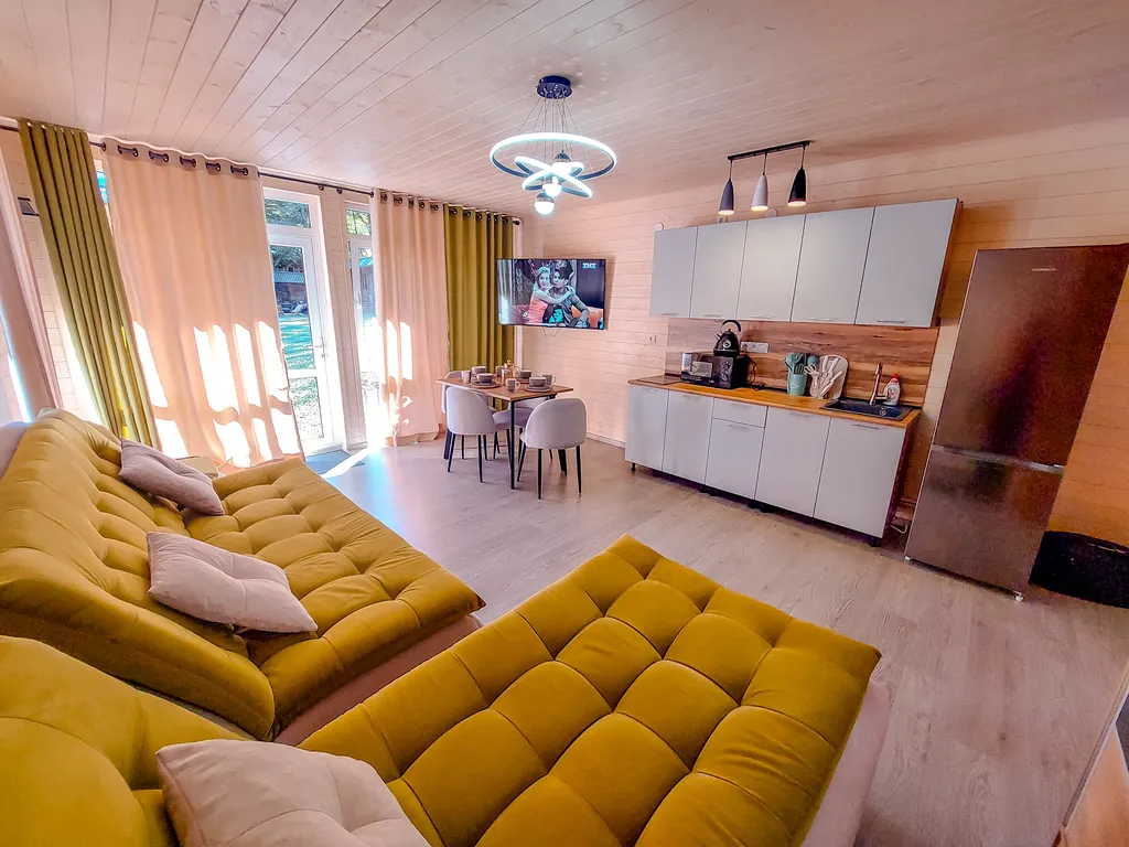 Двухэтажный барнхаус в центре заповедника