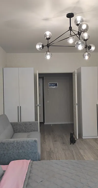 Квартира с современным ремонтом и мебелью рядом с Шереметьево