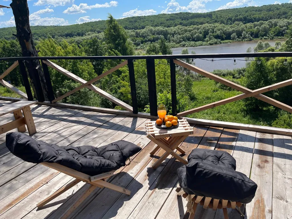 Глэмпгеокупол Домик на Оке