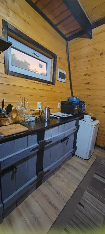 А-фрейм с банным чаном